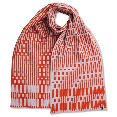Schal breit Trespassers, frostrosé/orange